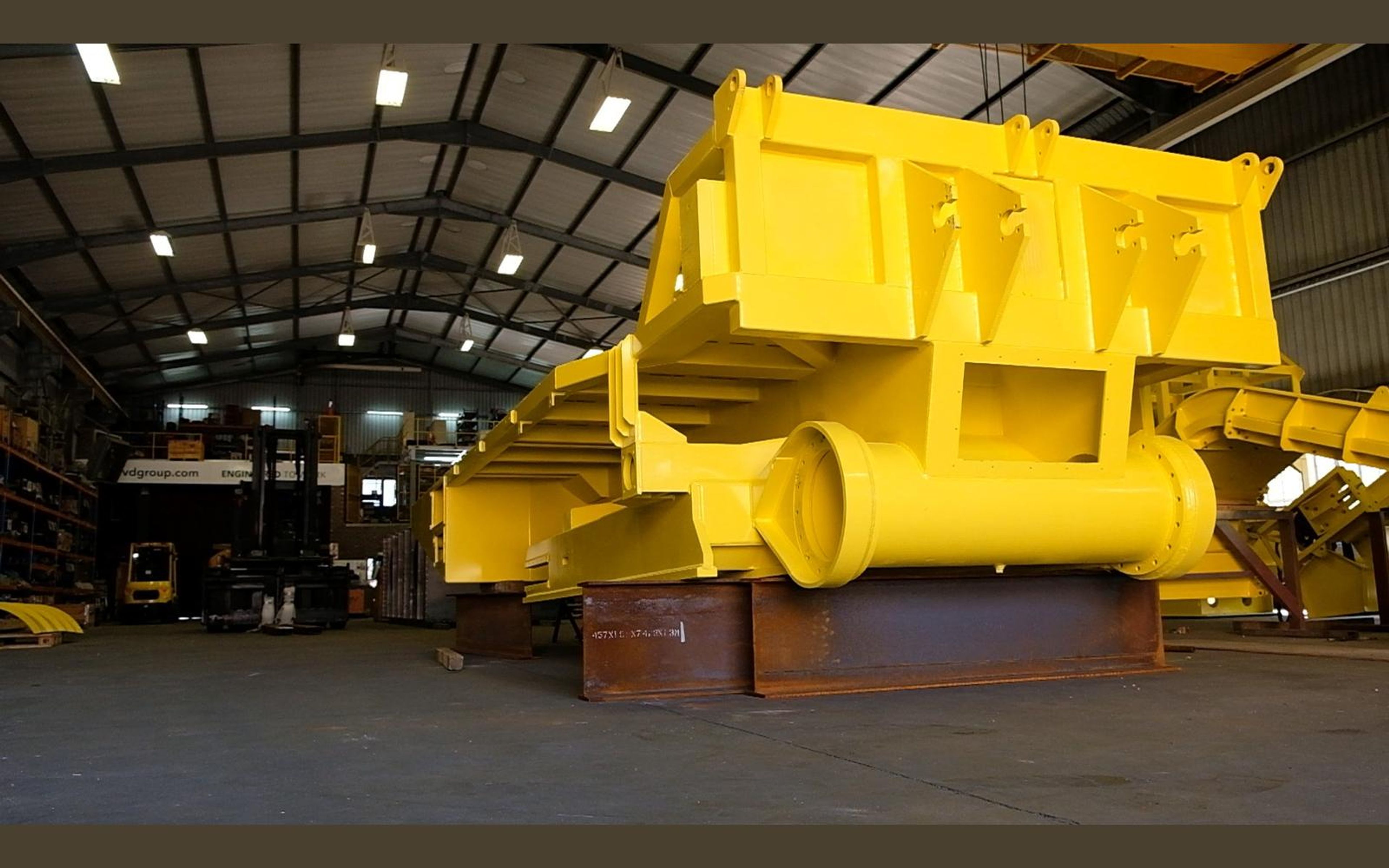 Salt harvester build, May 2022: chassis sections and components, shoot 3