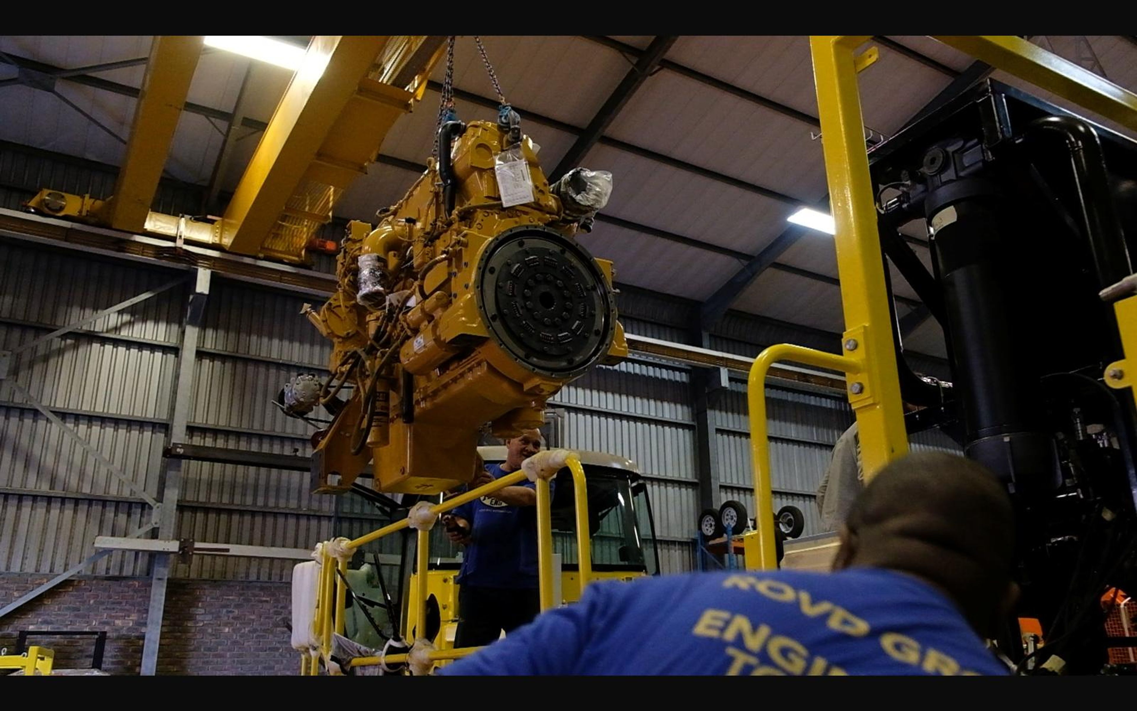 Salt harvester build, August 2022: engine and exhaust, shoot 15