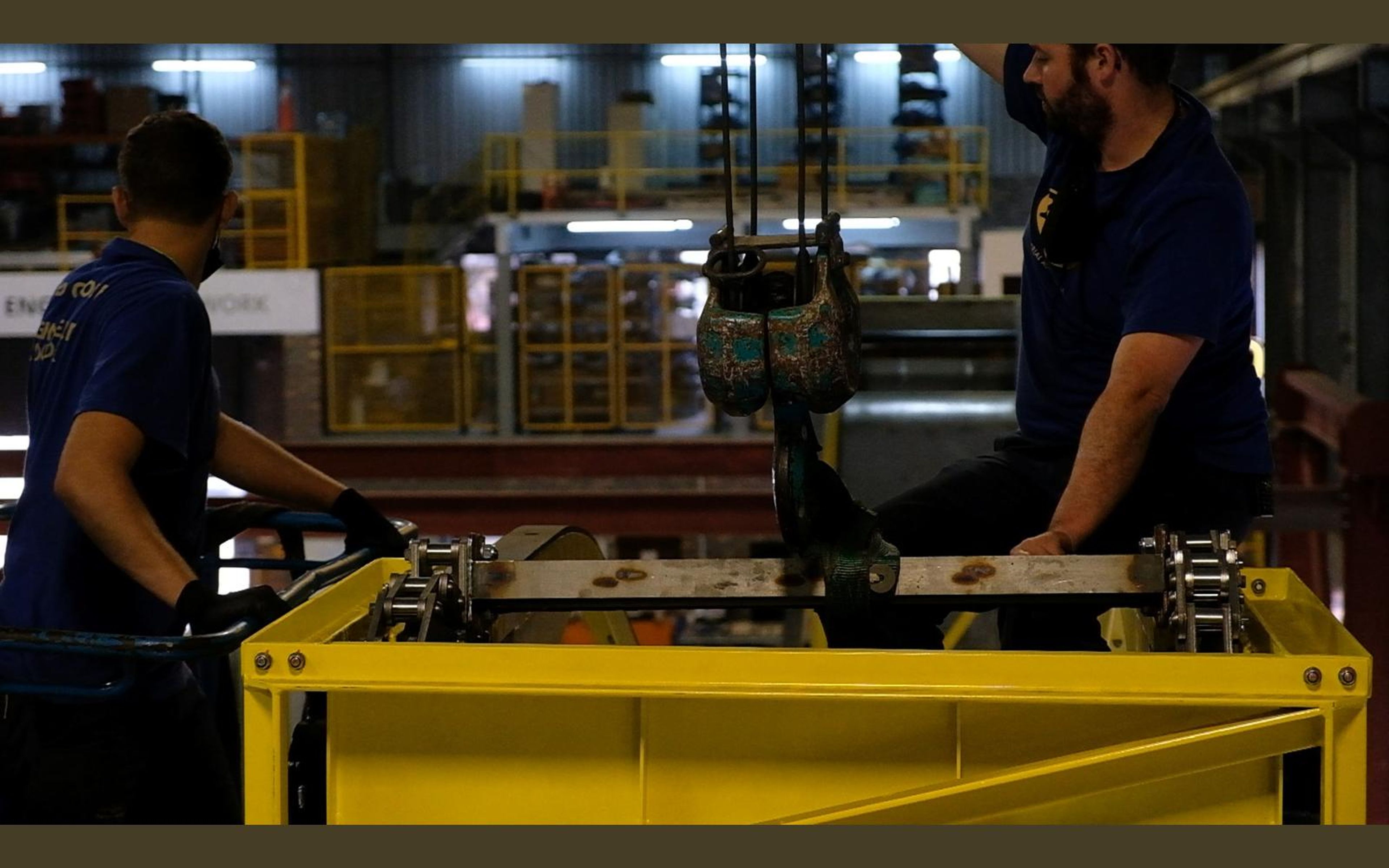 Salt harvester build, June 2022: frame, tracks and drivetrain, shoot 10
