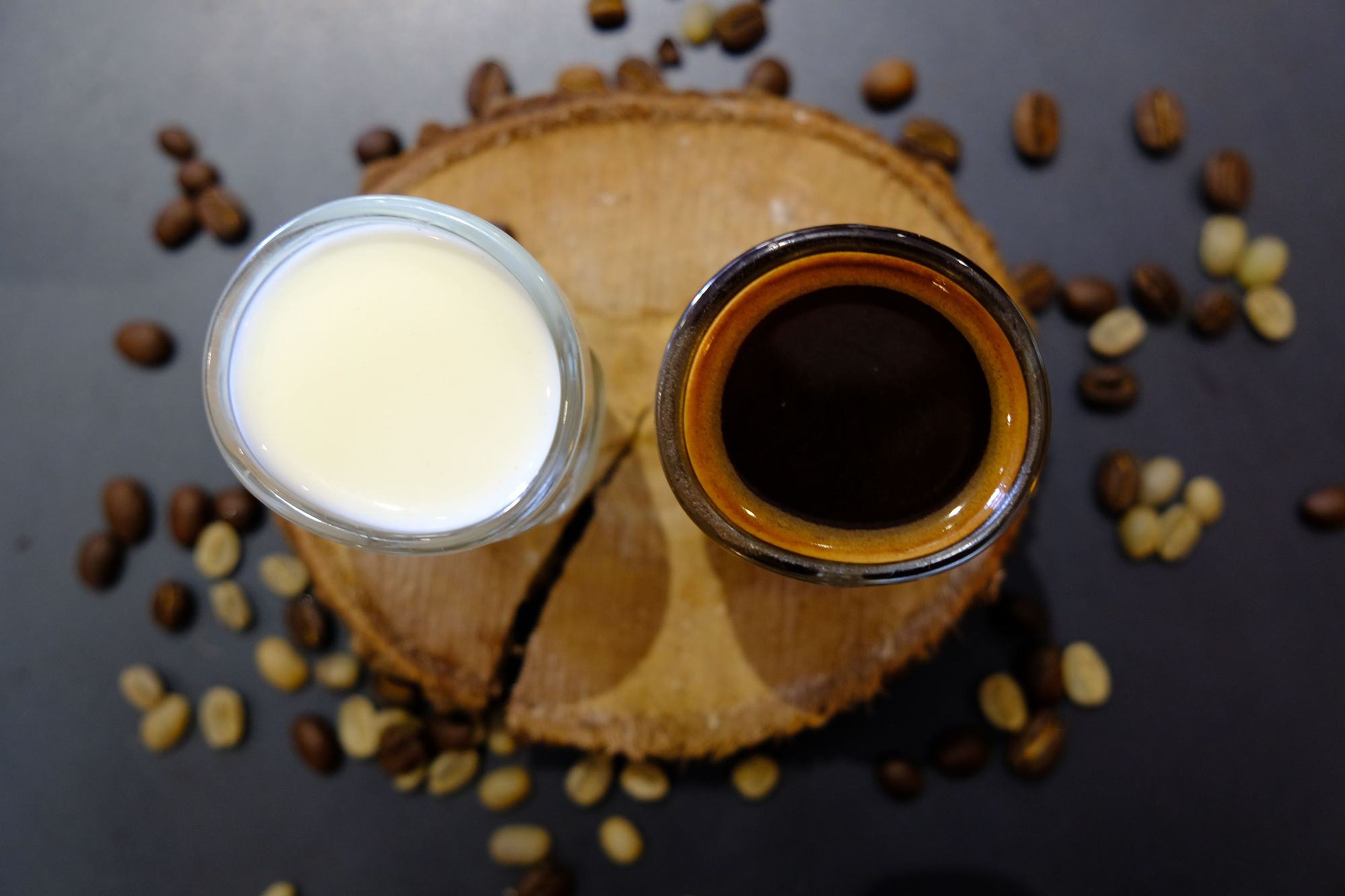Death by Cofee - two espresso cups