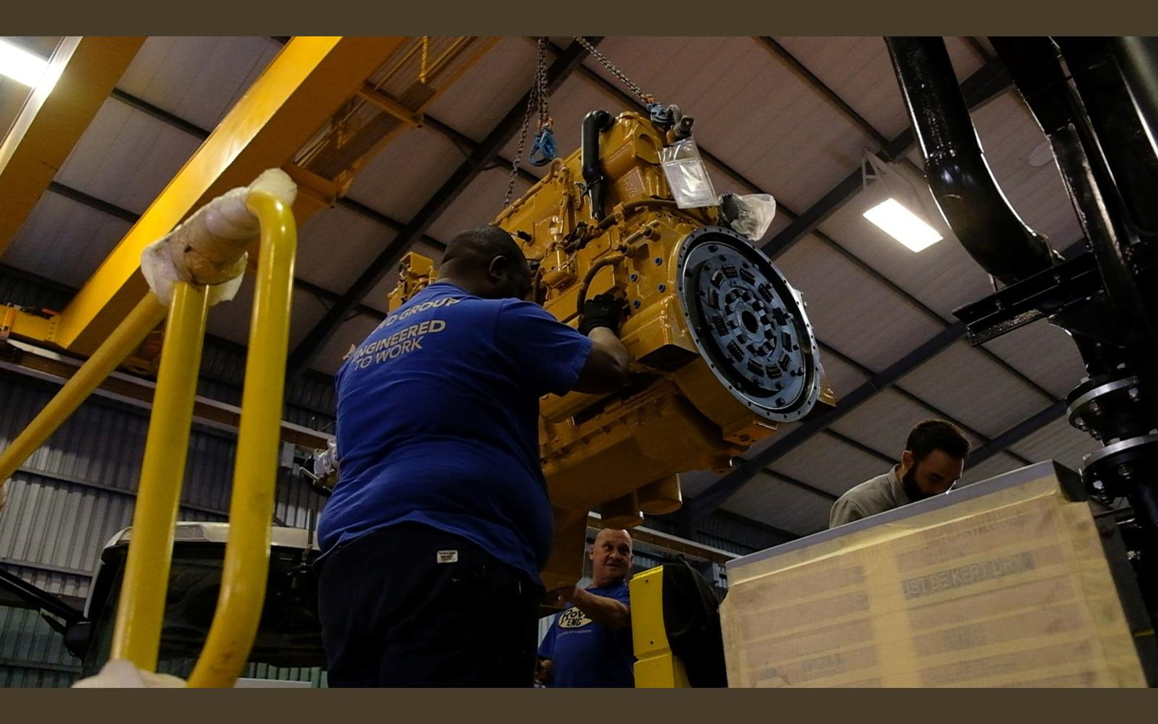 Salt harvester build, August 2022: engine and exhaust, shoot 15