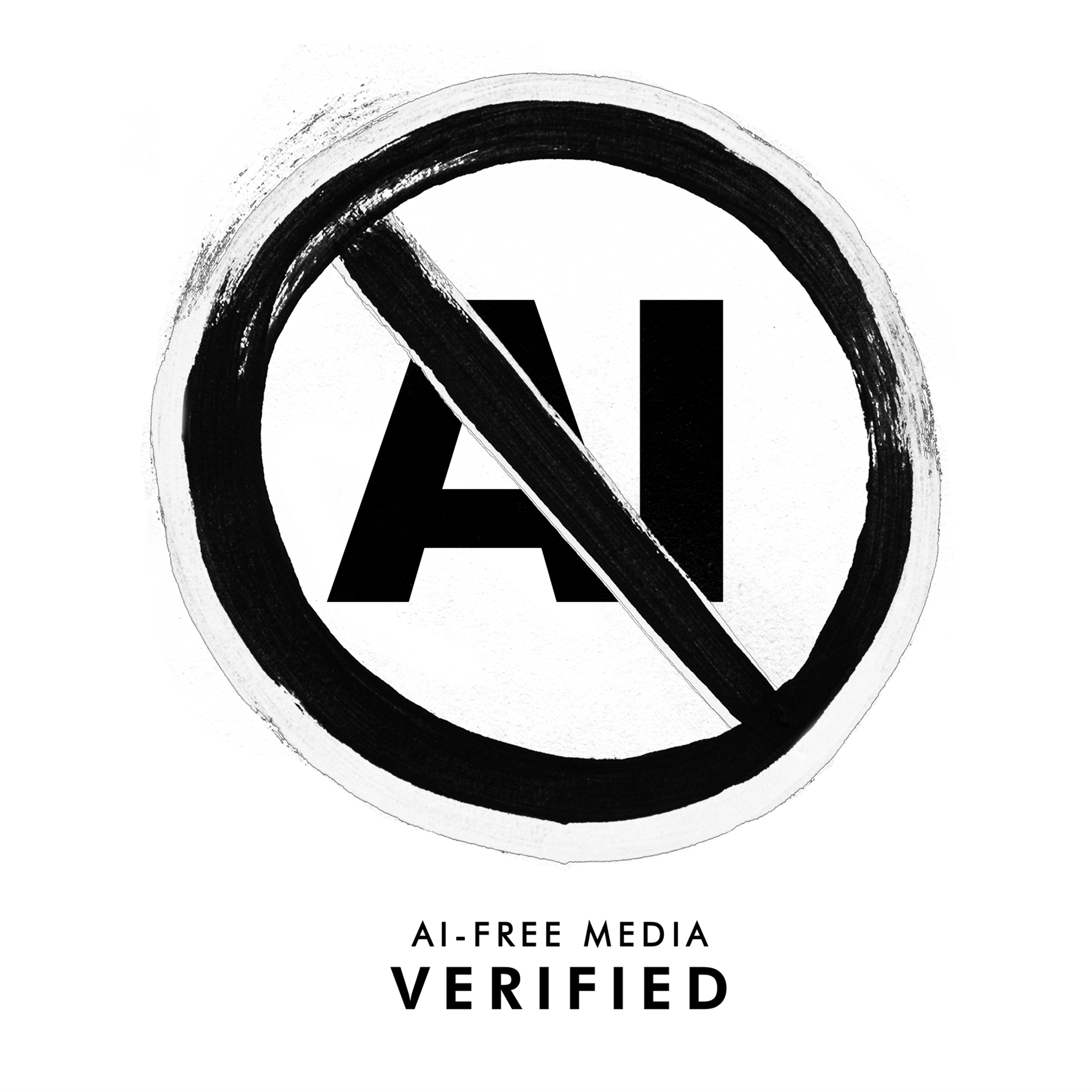 AI-Free Media Verified stamp