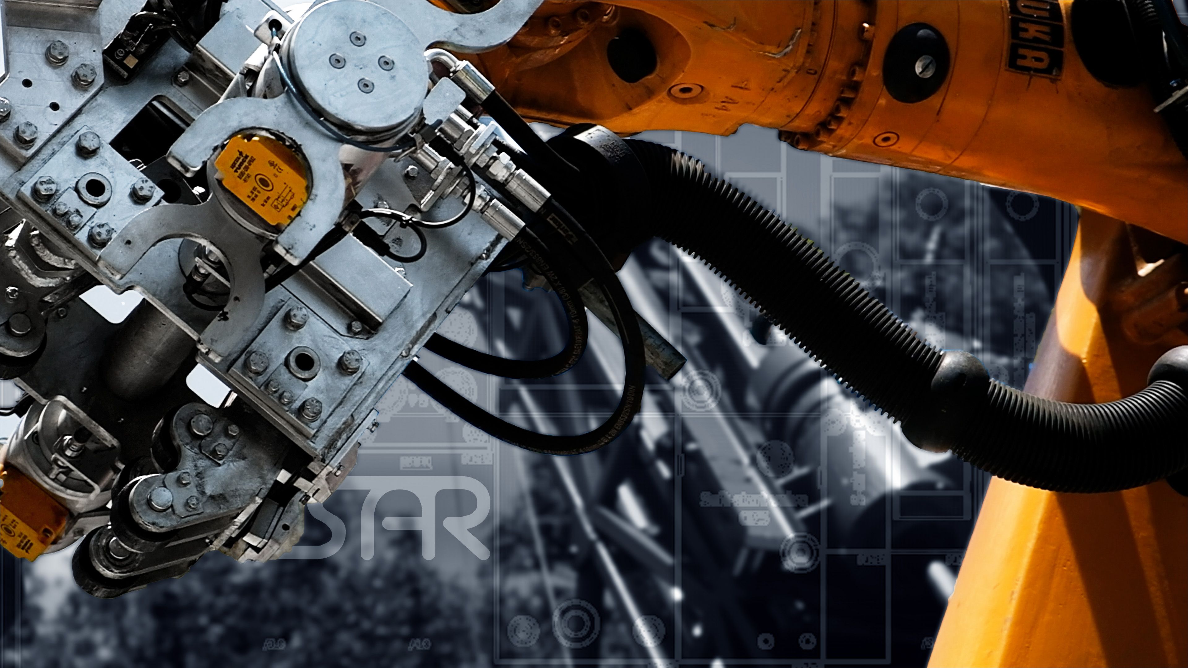Stylized marketing image 15 of Hall Core Drilling's drill-core bot at SAR Electronics, Pretoria