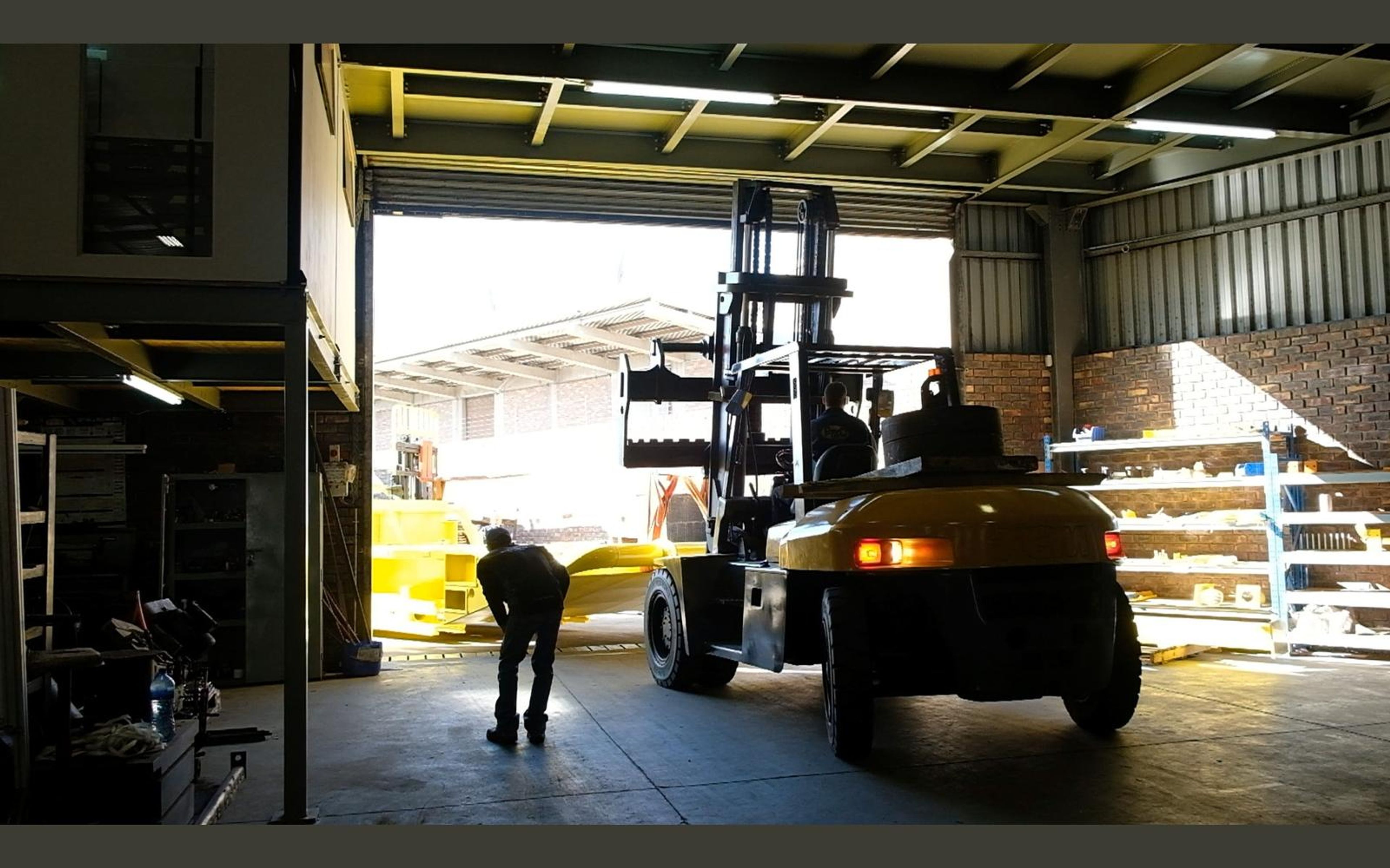 Salt harvester build, May 2022: chassis sections and components, shoot 3