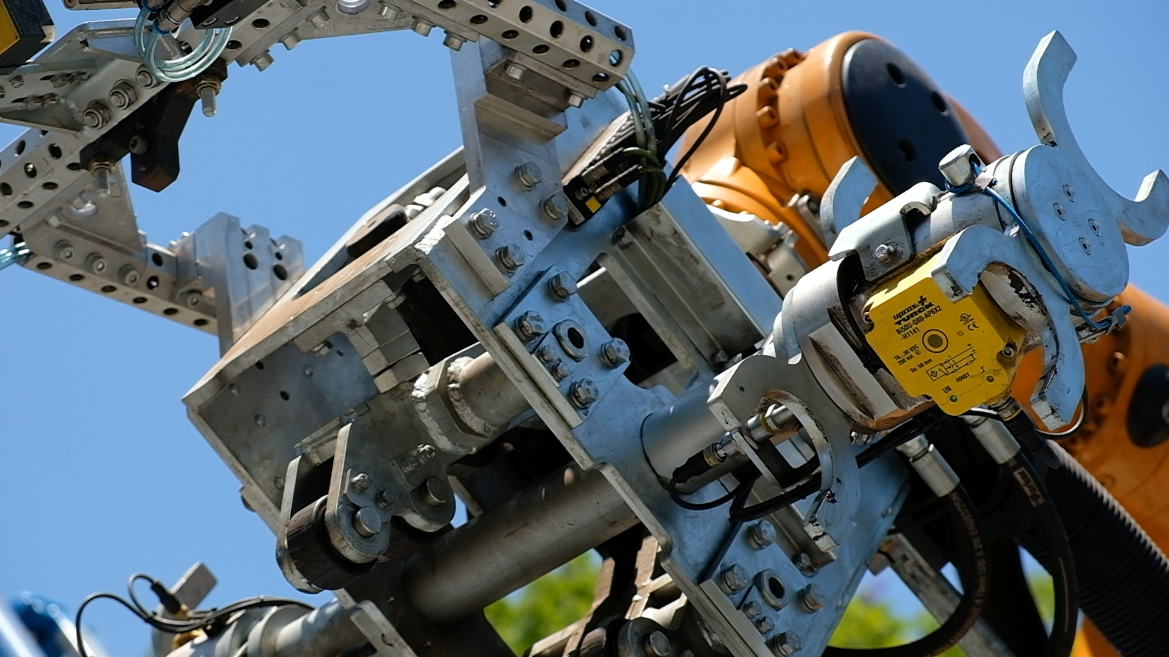 Frame grab 19 from Hall Core Drilling's drill-core bot test sequence at SAR Electronics, Pretoria