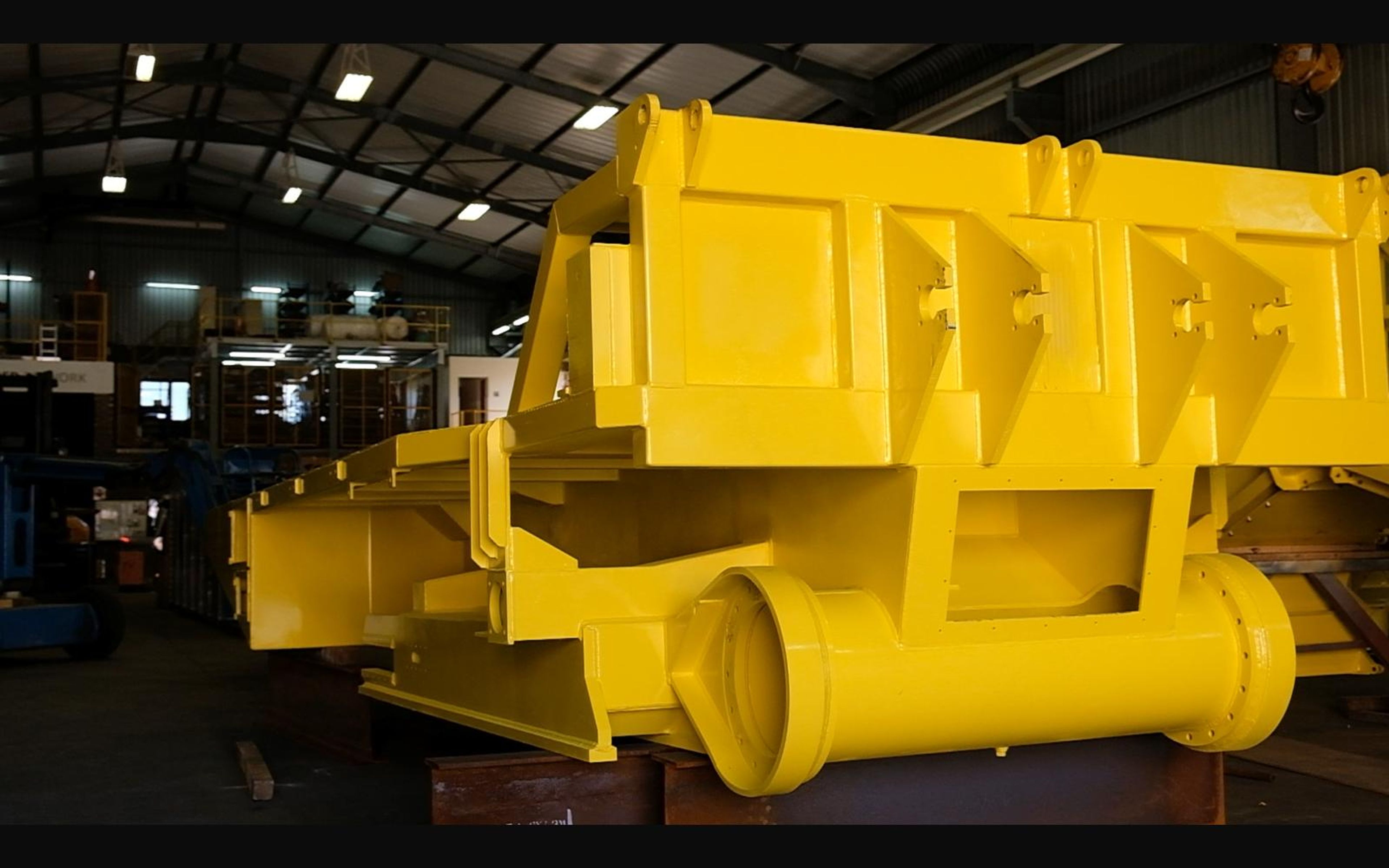 Salt harvester build, May 2022: chassis sections and components, shoot 3