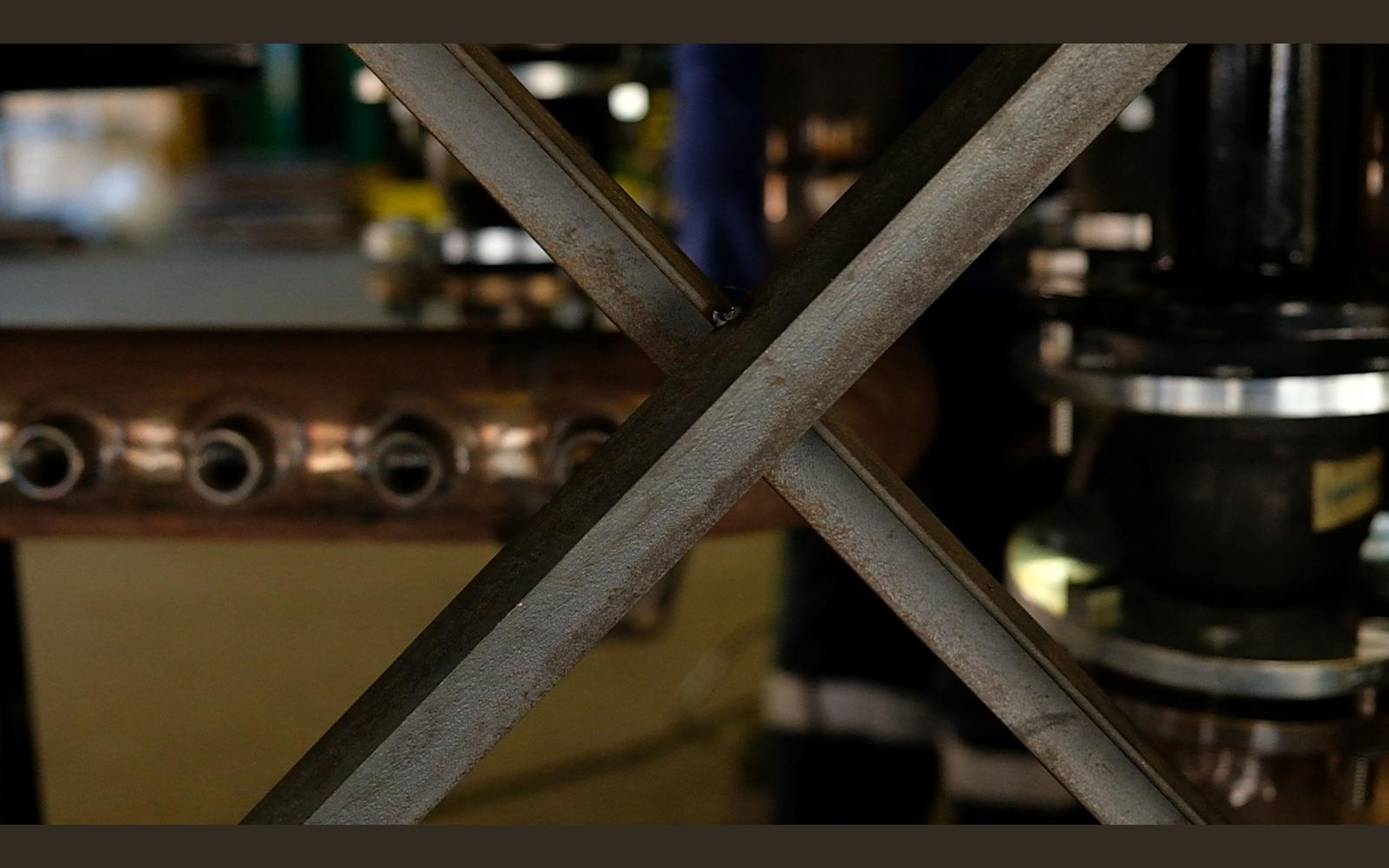 Salt harvester build, June 2022: frame, tracks and drivetrain, shoot 8