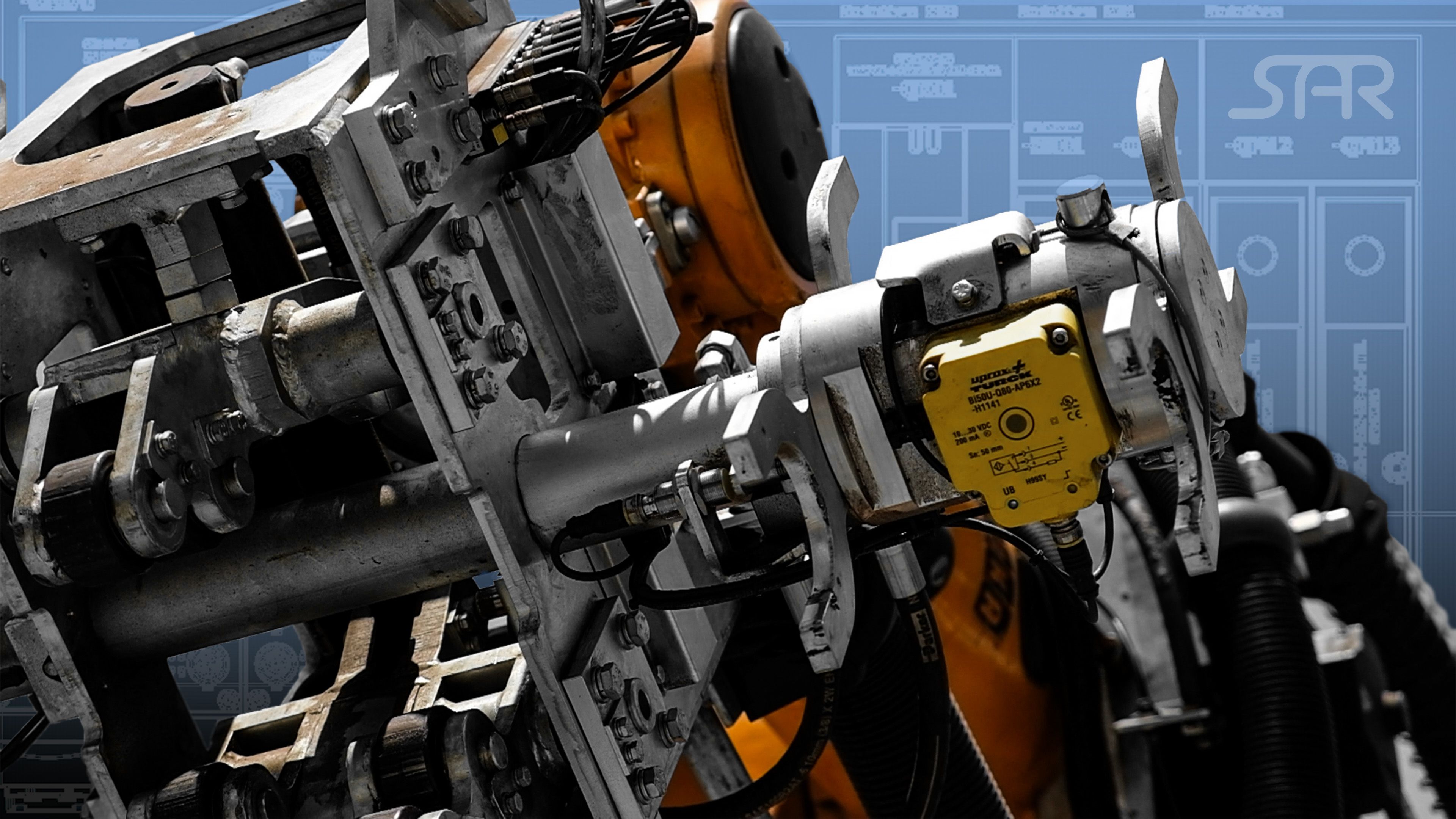 Stylized marketing image 13 of Hall Core Drilling's drill-core bot at SAR Electronics, Pretoria
