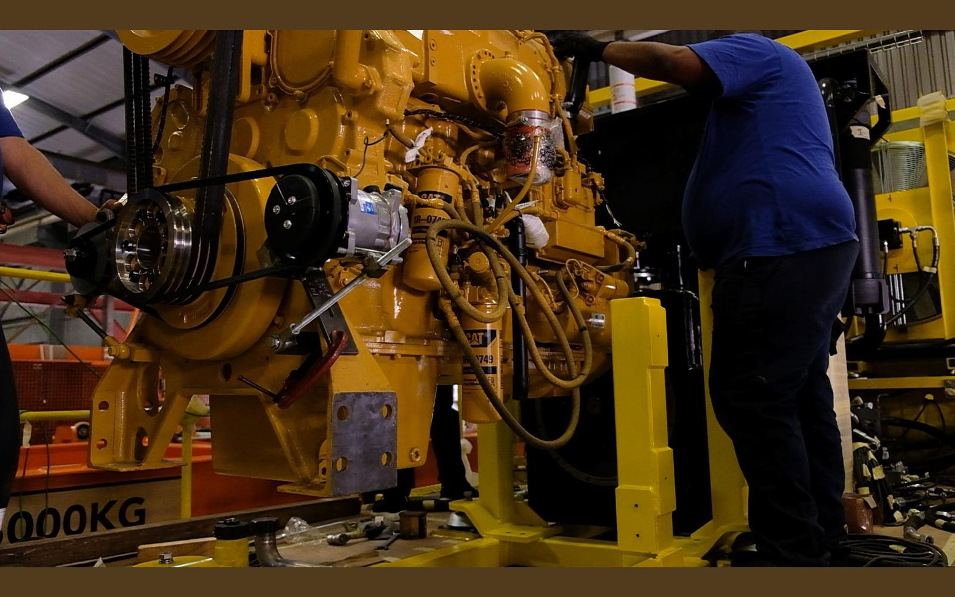 Salt harvester build, August 2022: engine and exhaust, shoot 15