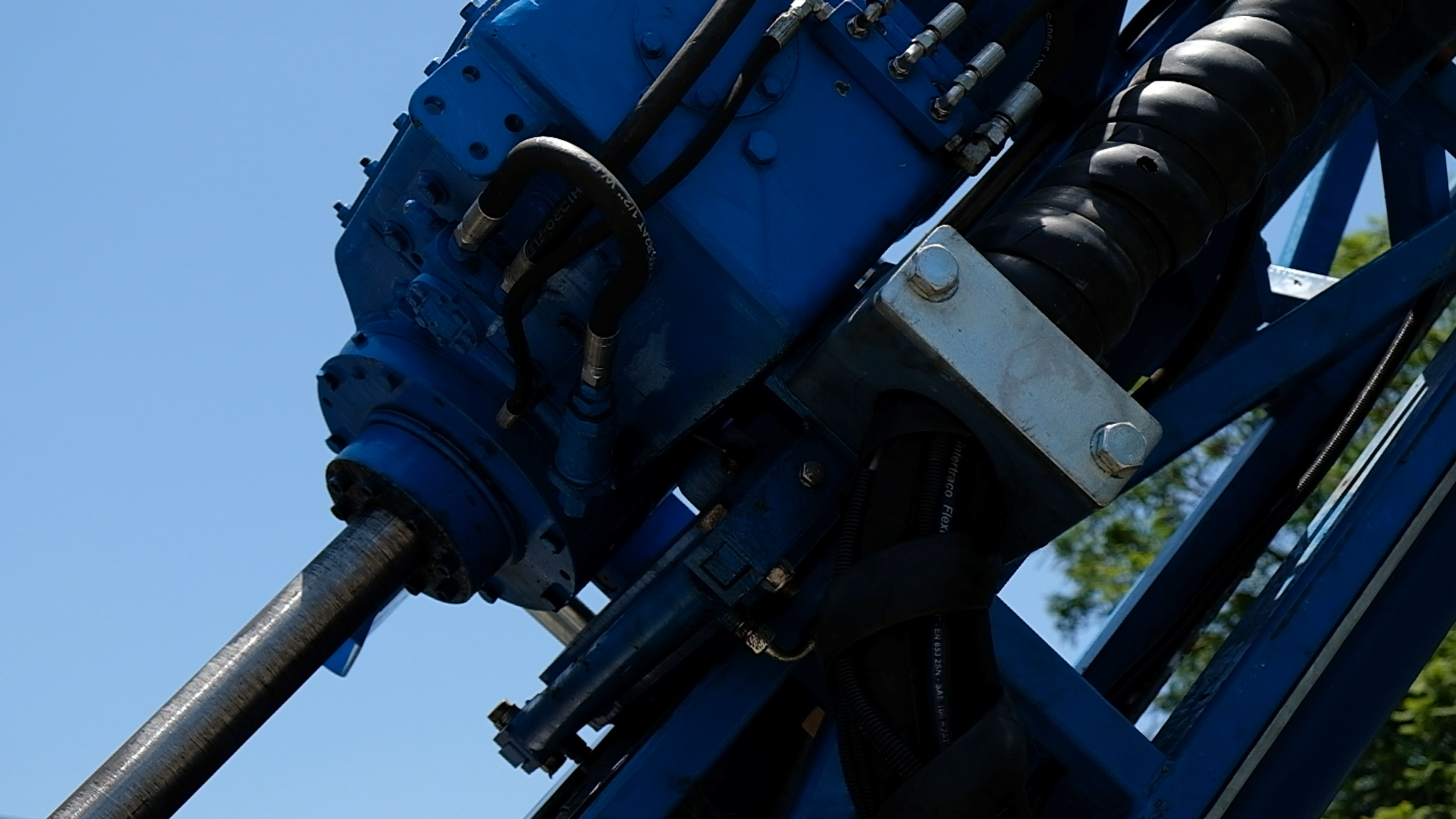 Frame grab 22 from Hall Core Drilling's drill-core bot test sequence at SAR Electronics, Pretoria