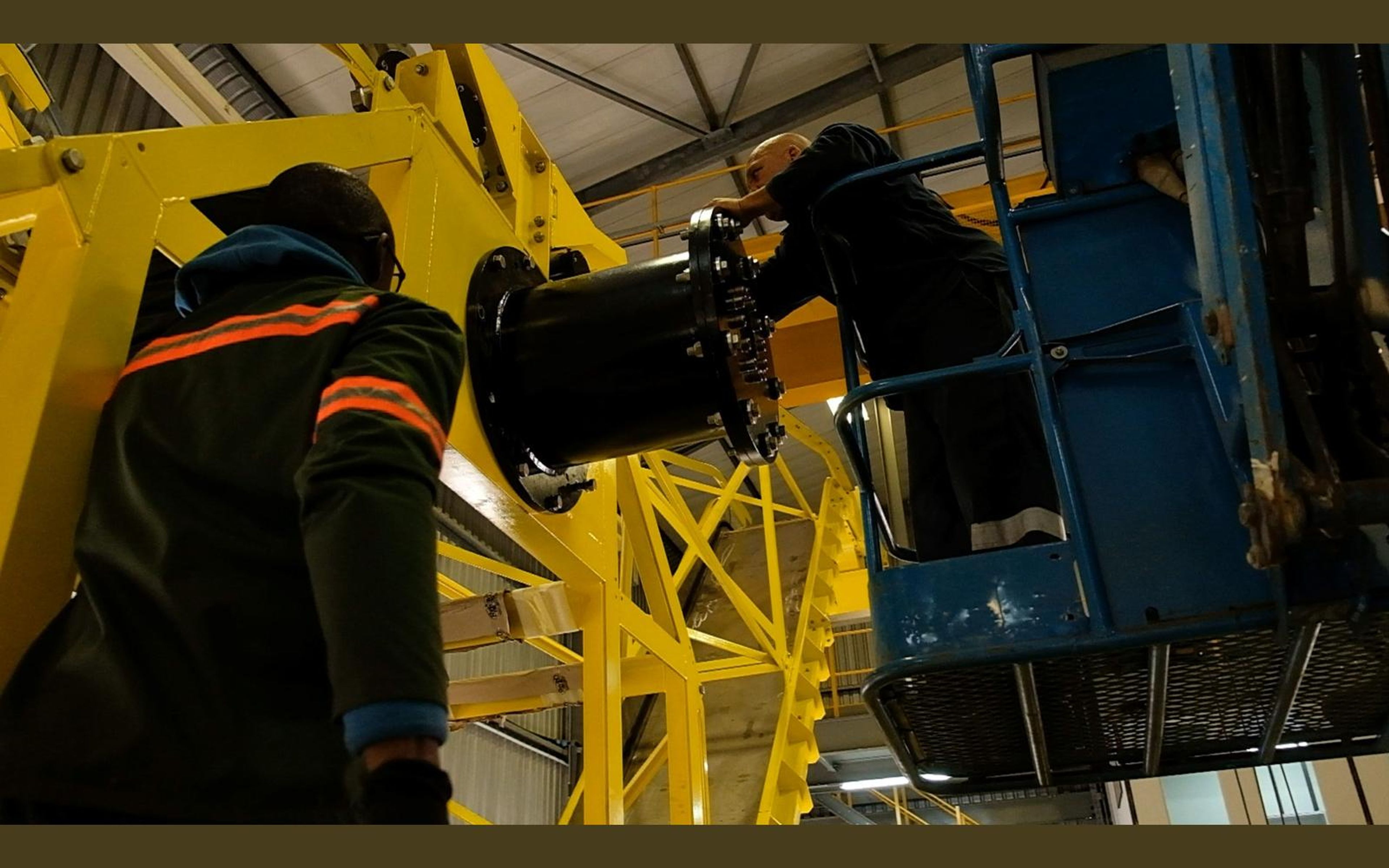 Salt harvester build, May 2022: chassis sections and components, shoot 7