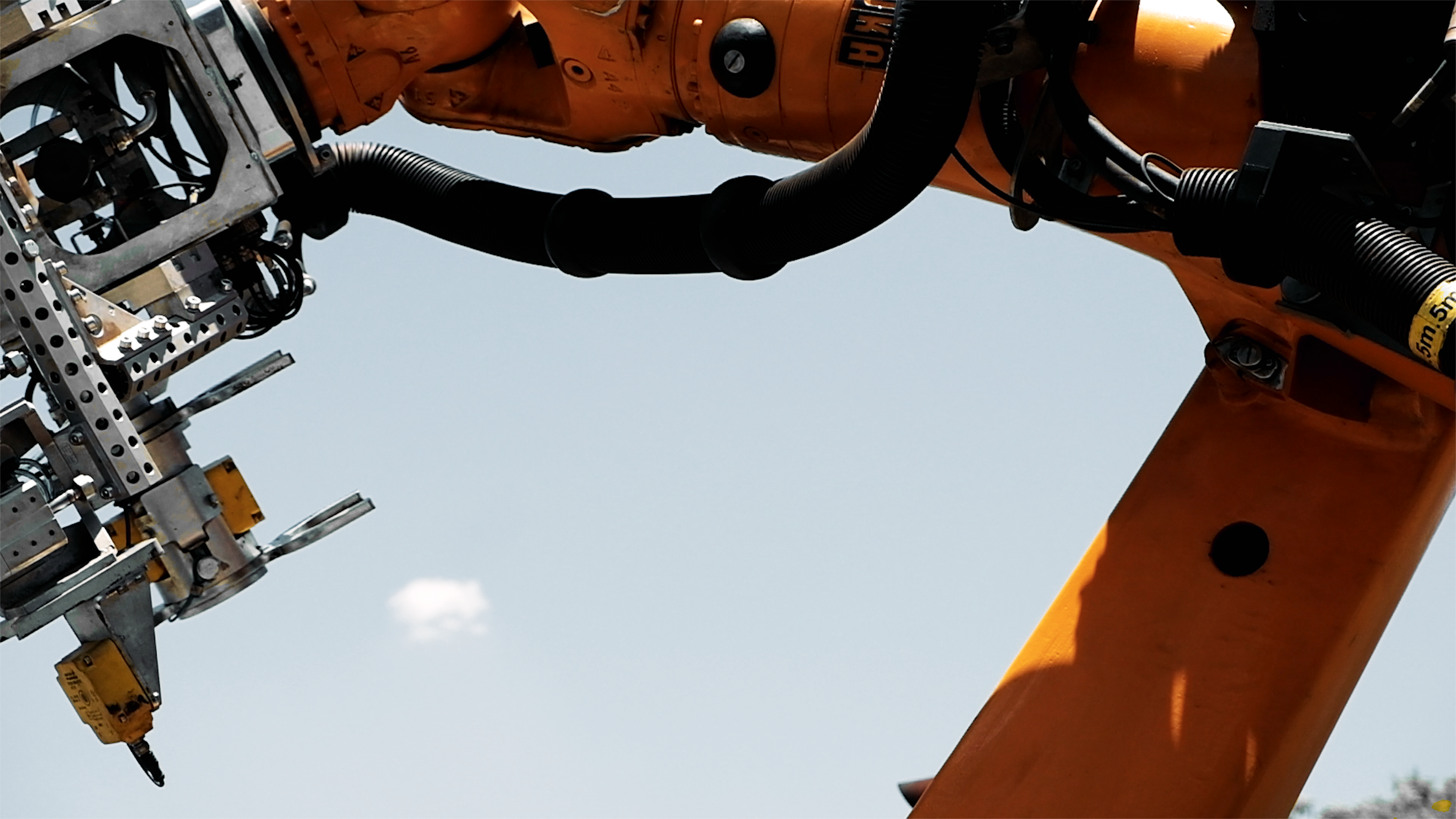 Frame grab 4 from Hall Core Drilling's drill-core bot test sequence at SAR Electronics, Pretoria