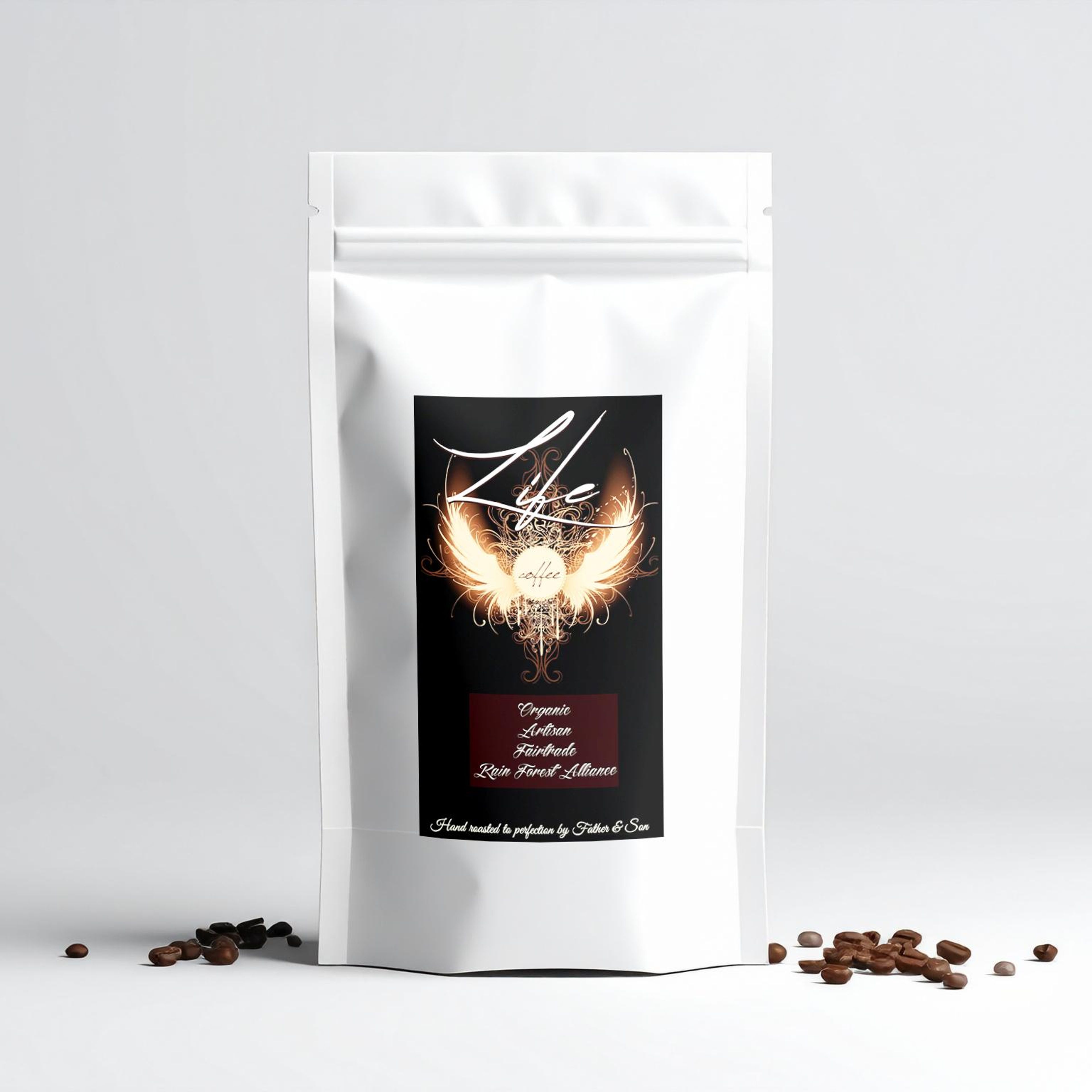 Death By Coffee digital product packshot