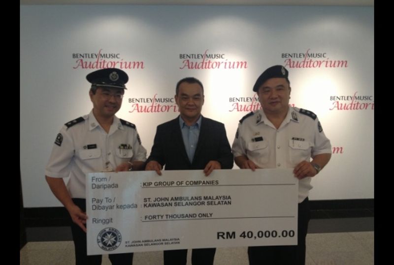 St John's Ambulance Donation CSR Project