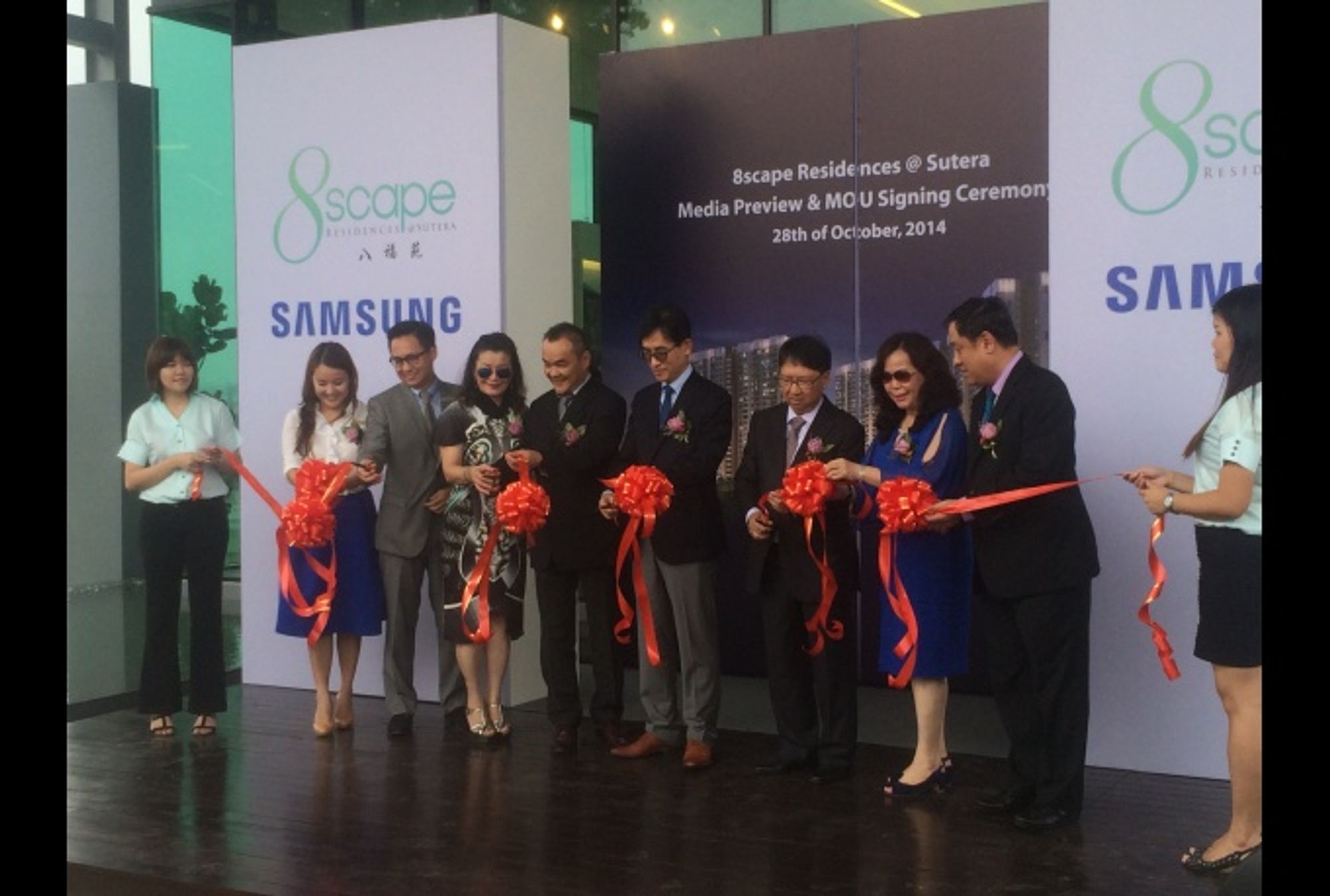 8scape Residences @ Sutera Priority Preview & Samsung Partnership Signing Ceremony