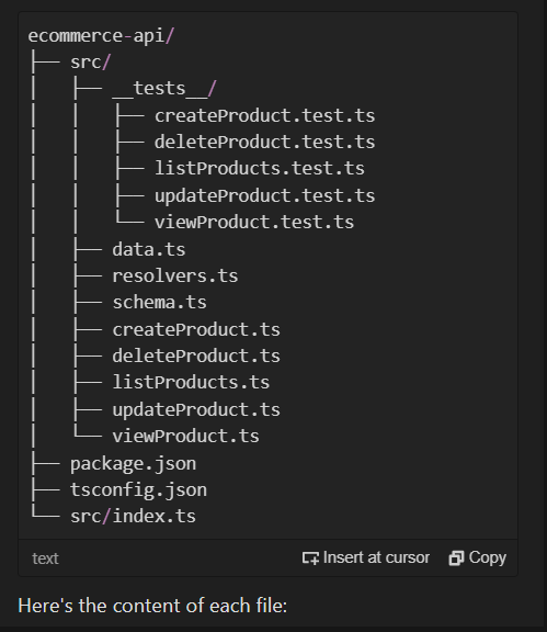 chatbot file structure example