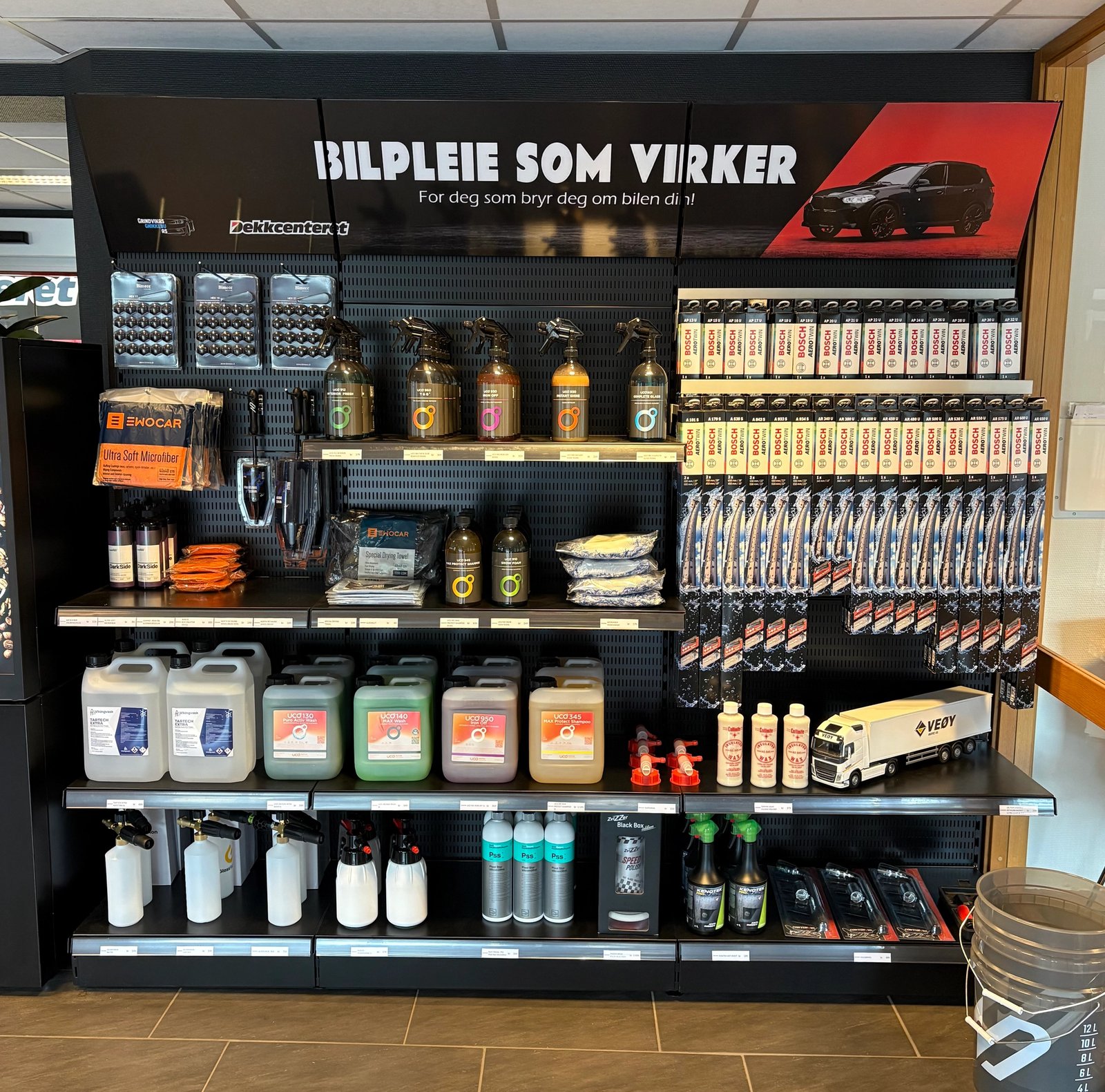 Bilpleie og vindusviskere