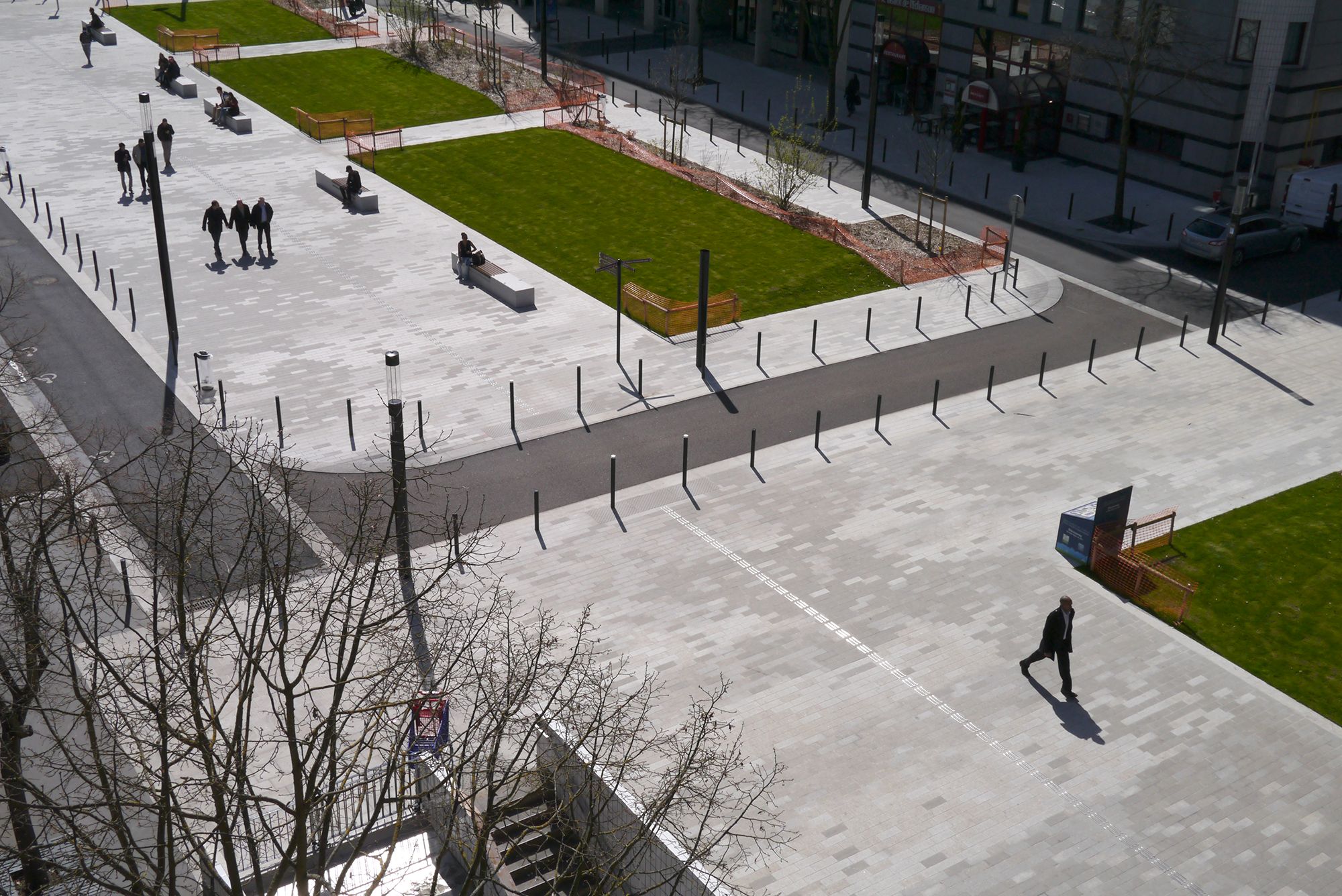 Aménagement des espaces publics du secteur de la gare de Montigny