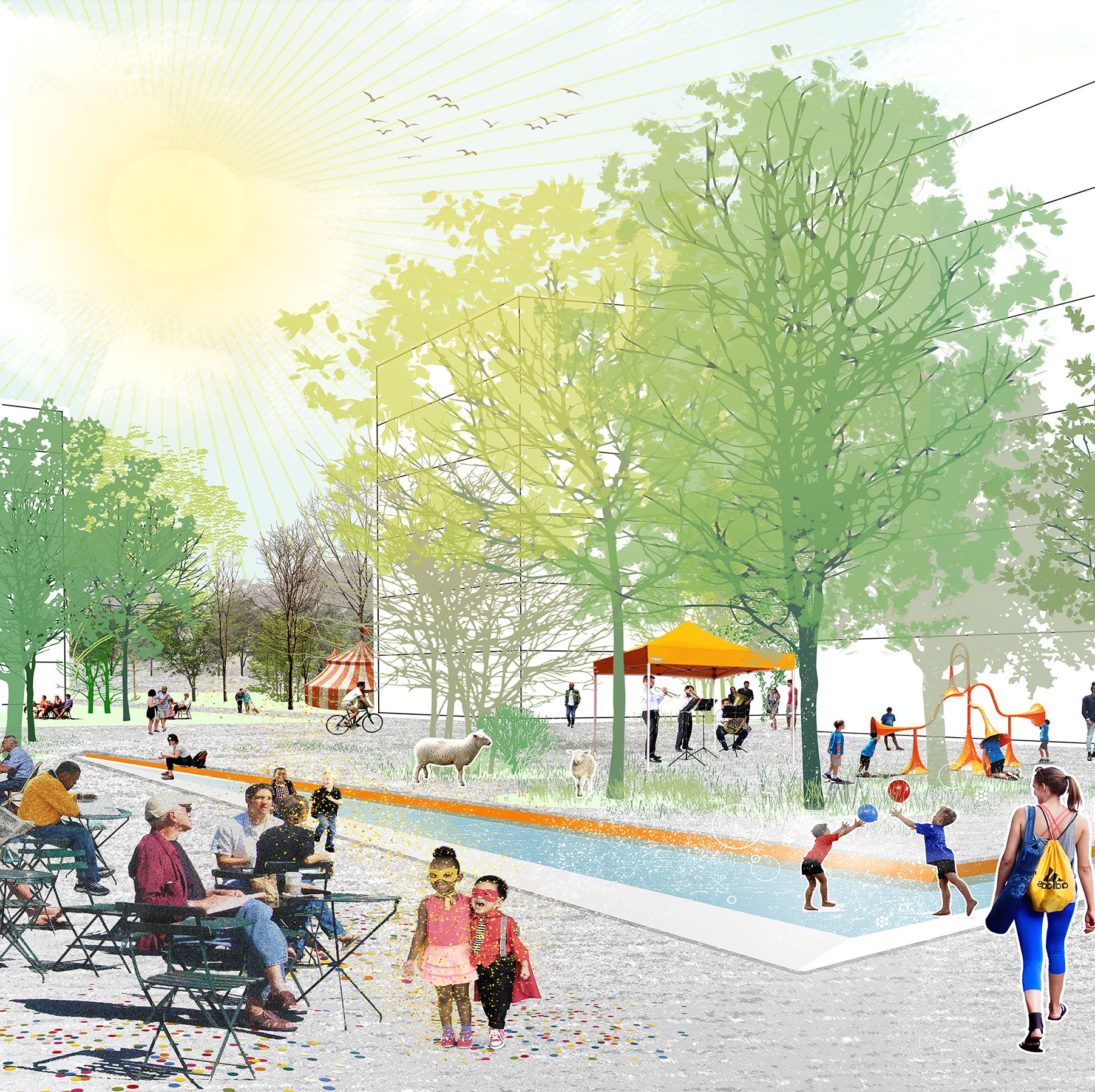 Photomontage. Lausanne 2021.