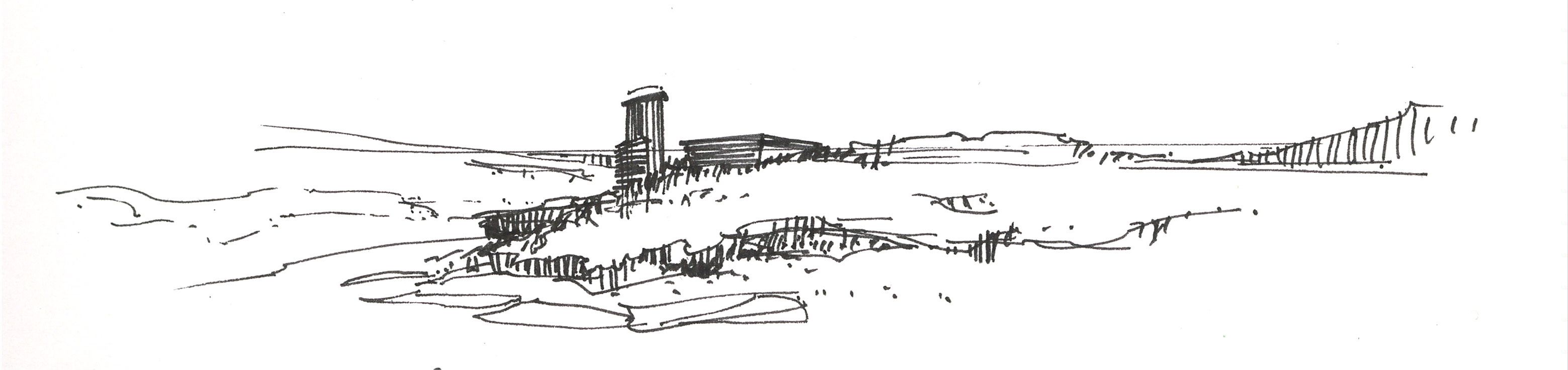 Croquis à la main. Chine. 2010