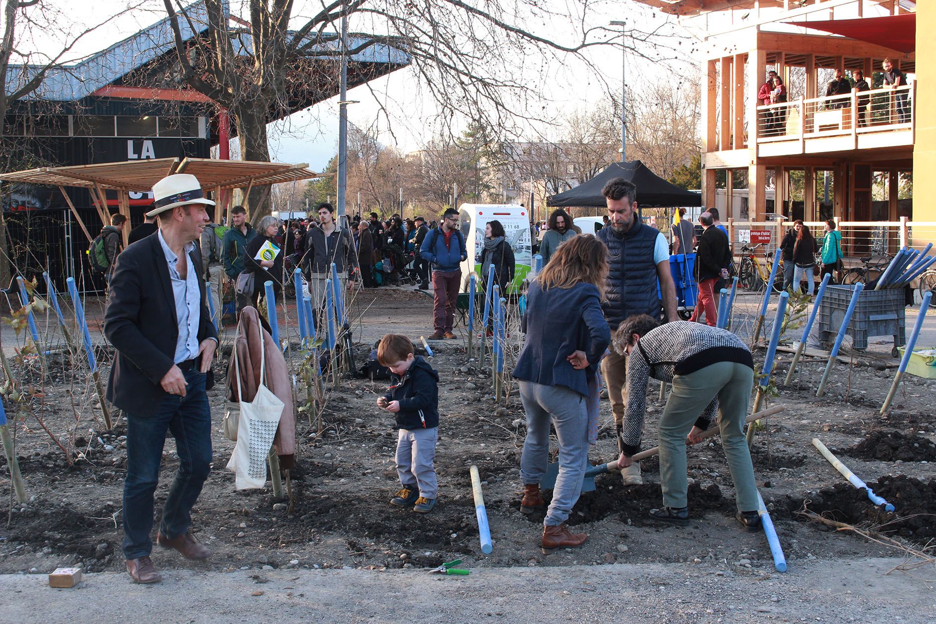 Pépinière temporaire. Biennale de la ville en transition 2018
