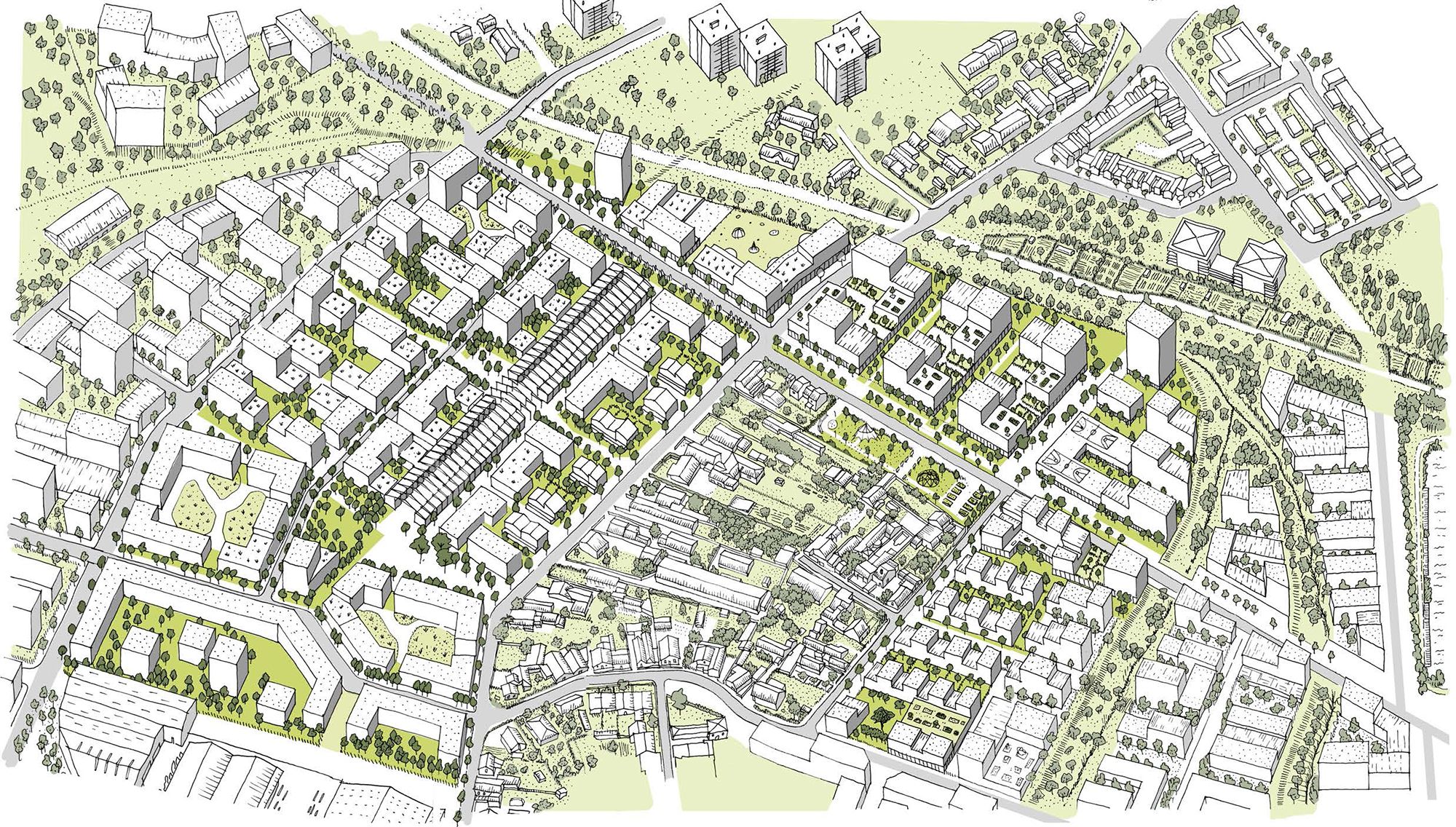 Conception et programmation urbaine pour les Souys Nord