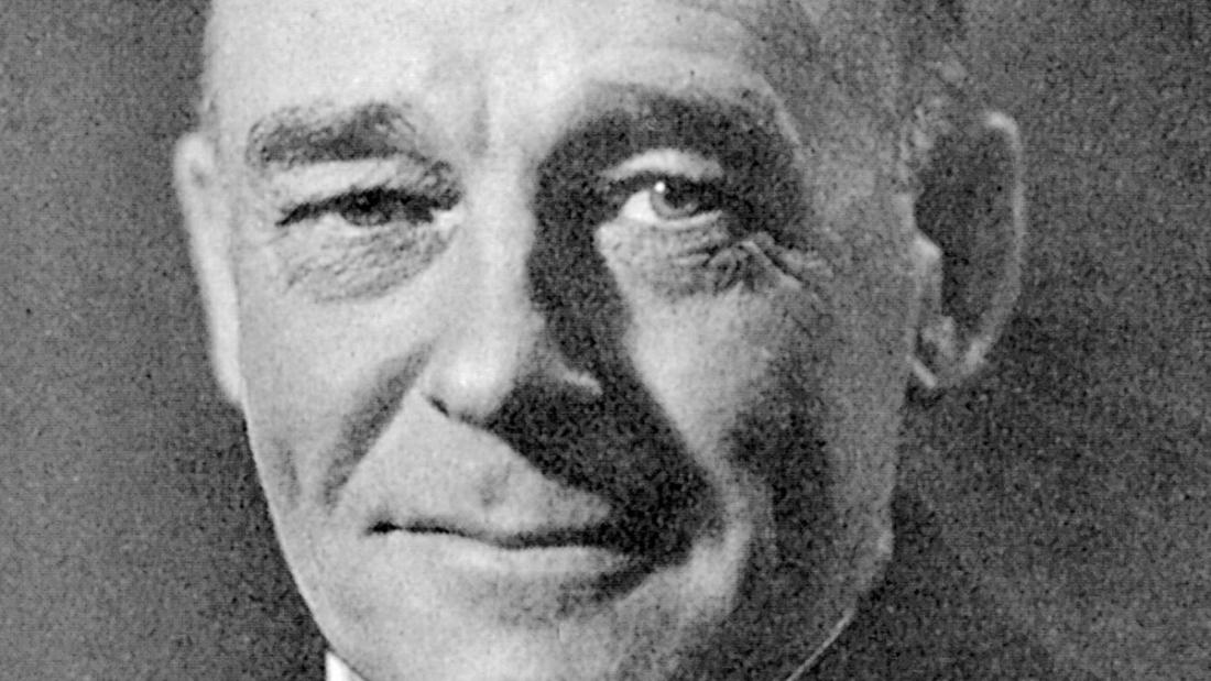 Black and white portrait of company founder Alexander Duckham.