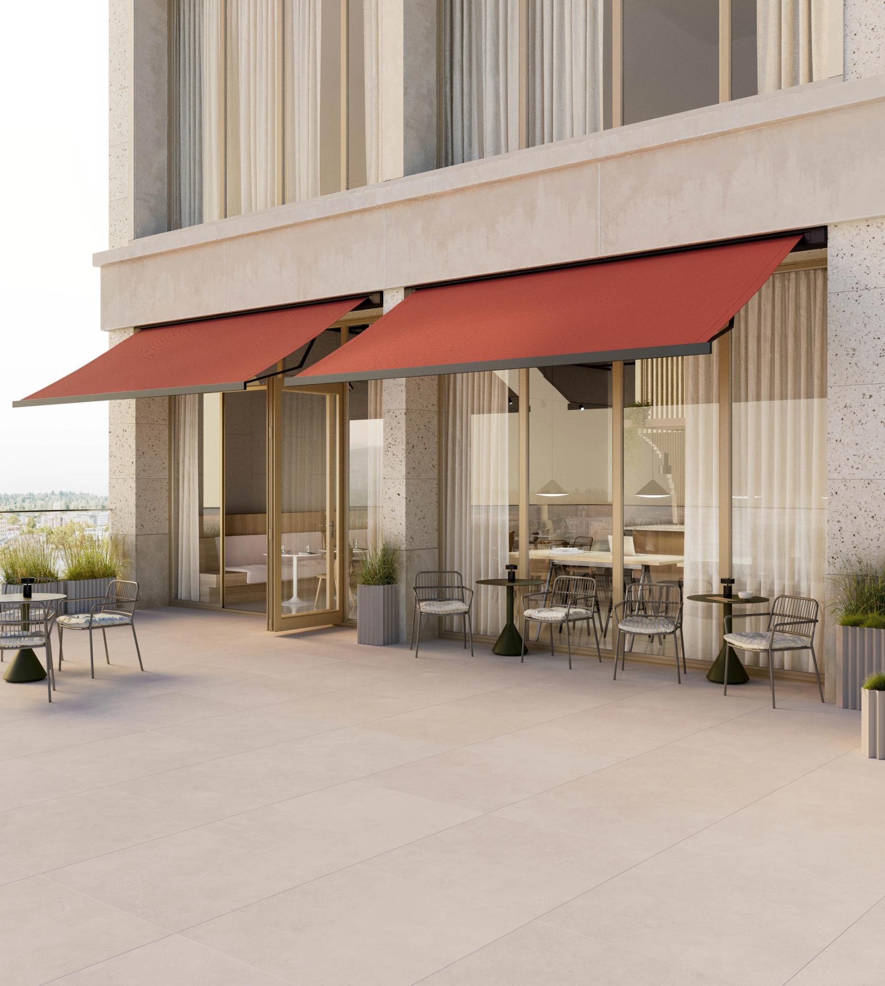 3D interior featuring a planked style oak internal door