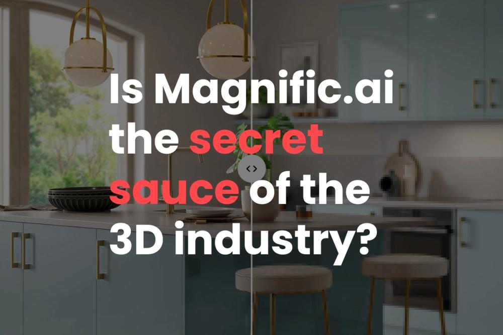 Is Magnific.ai the secret sauce of the 3D industry?