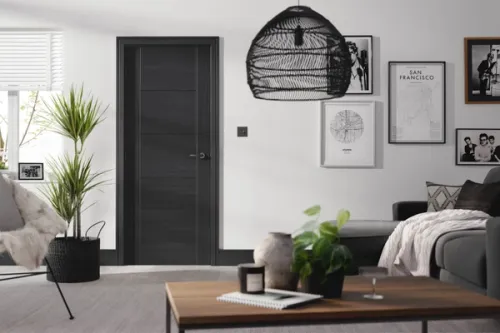 CGI with a Vancouver black interior door