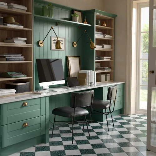 Home office boot room concept for Ideal Home Kitchen of the Year 2021