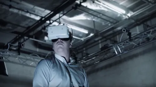 Vizuality motion tracked Virtual Reality headset