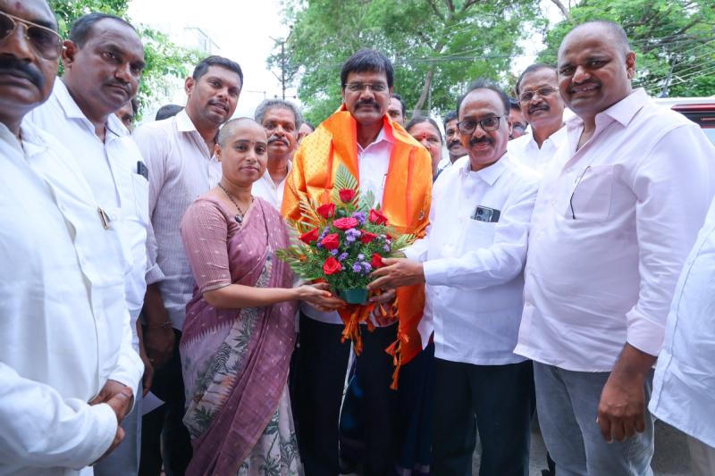 Pension Distribution Programme Held in Guntur West Constituency