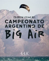 Banner del campeonato argentino de Big Air
