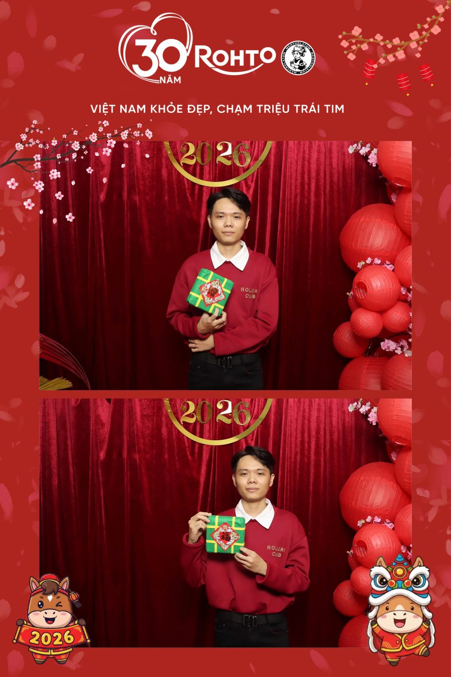 Rohto Vietnam Year-end Party with Chupbox Photobooth