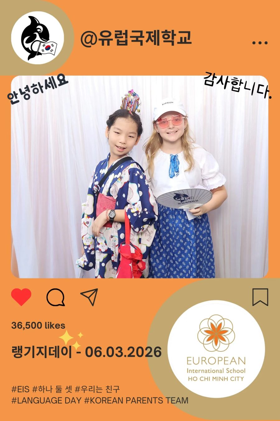 Language Day 2026 at European International School (EIS) in Ho Chi Minh City