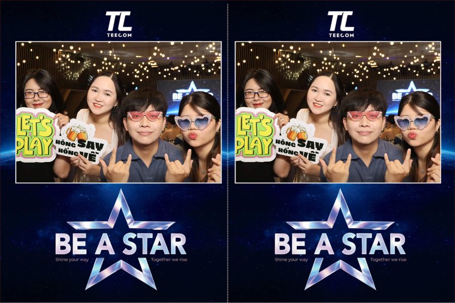 Chupbox Photobooth for Year-end party 2026 of Teecom at Capella Gallery Hall