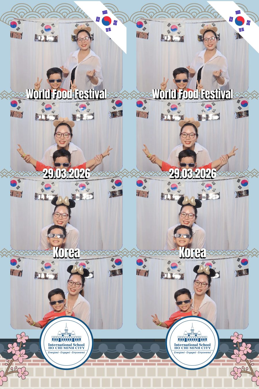 Chupbox Photobooth photos at International School HCMC (ISHCMC)