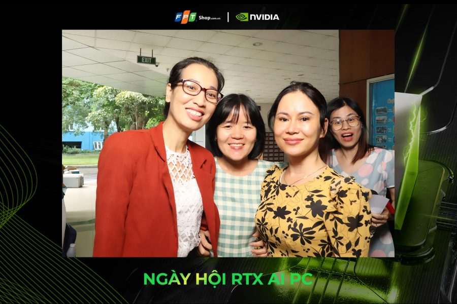 Chupbox Photobooth activity for Nvidia Promotion at University of Information Technology