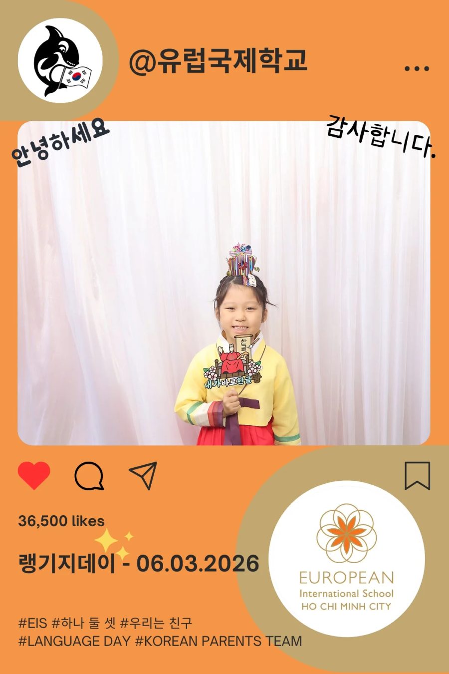 Language Day 2026 at European International School (EIS) in Ho Chi Minh City