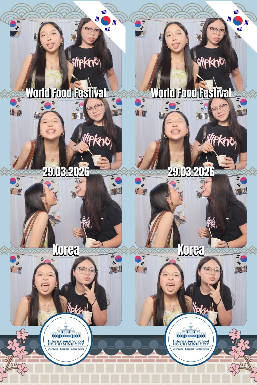 Chupbox Photobooth photos at International School HCMC (ISHCMC)