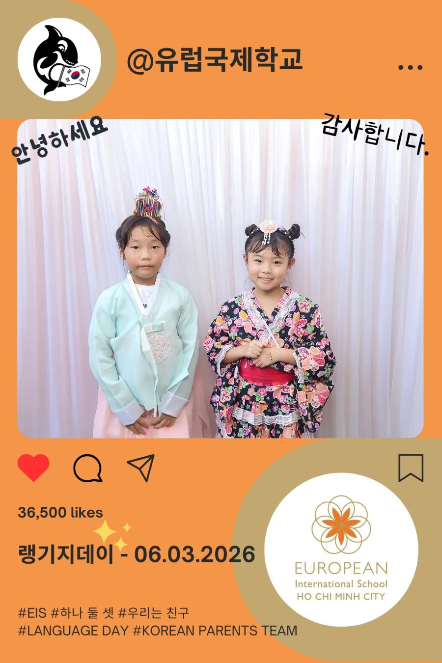 Language Day 2026 at European International School (EIS) in Ho Chi Minh City