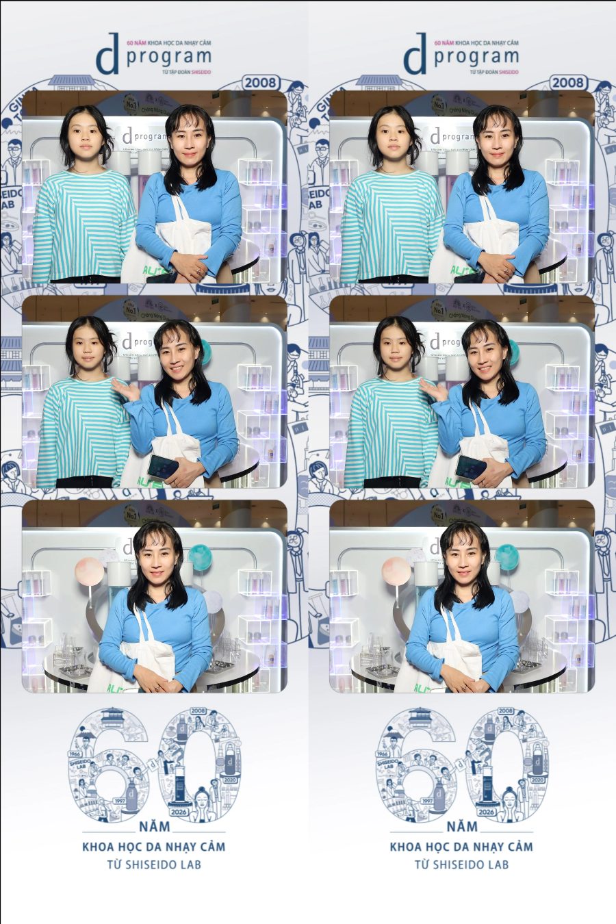 D program by Shiseido 60th Anniversary Promotion at Aeon Mall Tân Phú