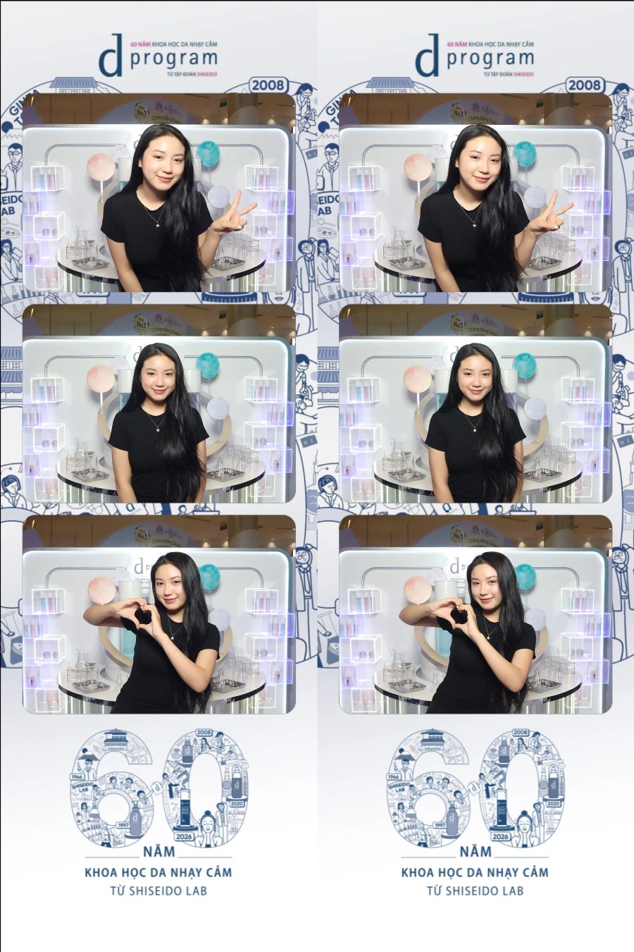 D program by Shiseido 60th Anniversary Promotion at Aeon Mall Tân Phú