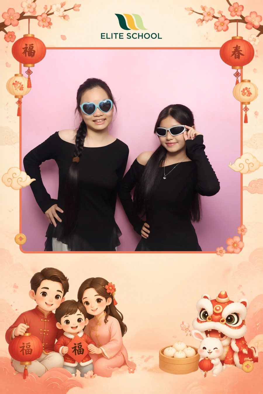 Chupbox Photobooth for Family day at Elite School Binh Duong