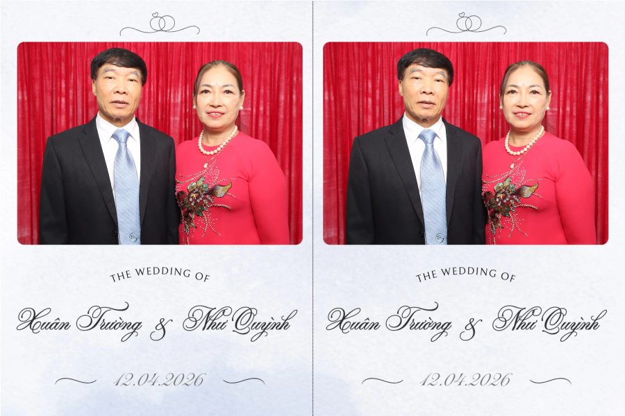 Chupbox Wedding Photobooth for Truong & Quynh at Luxury Palace
