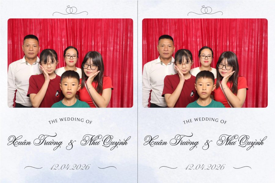 Chupbox Wedding Photobooth for Truong & Quynh at Luxury Palace