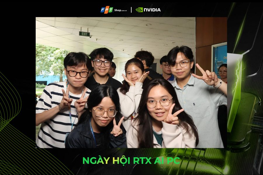Chupbox Photobooth activity for Nvidia Promotion at University of Information Technology