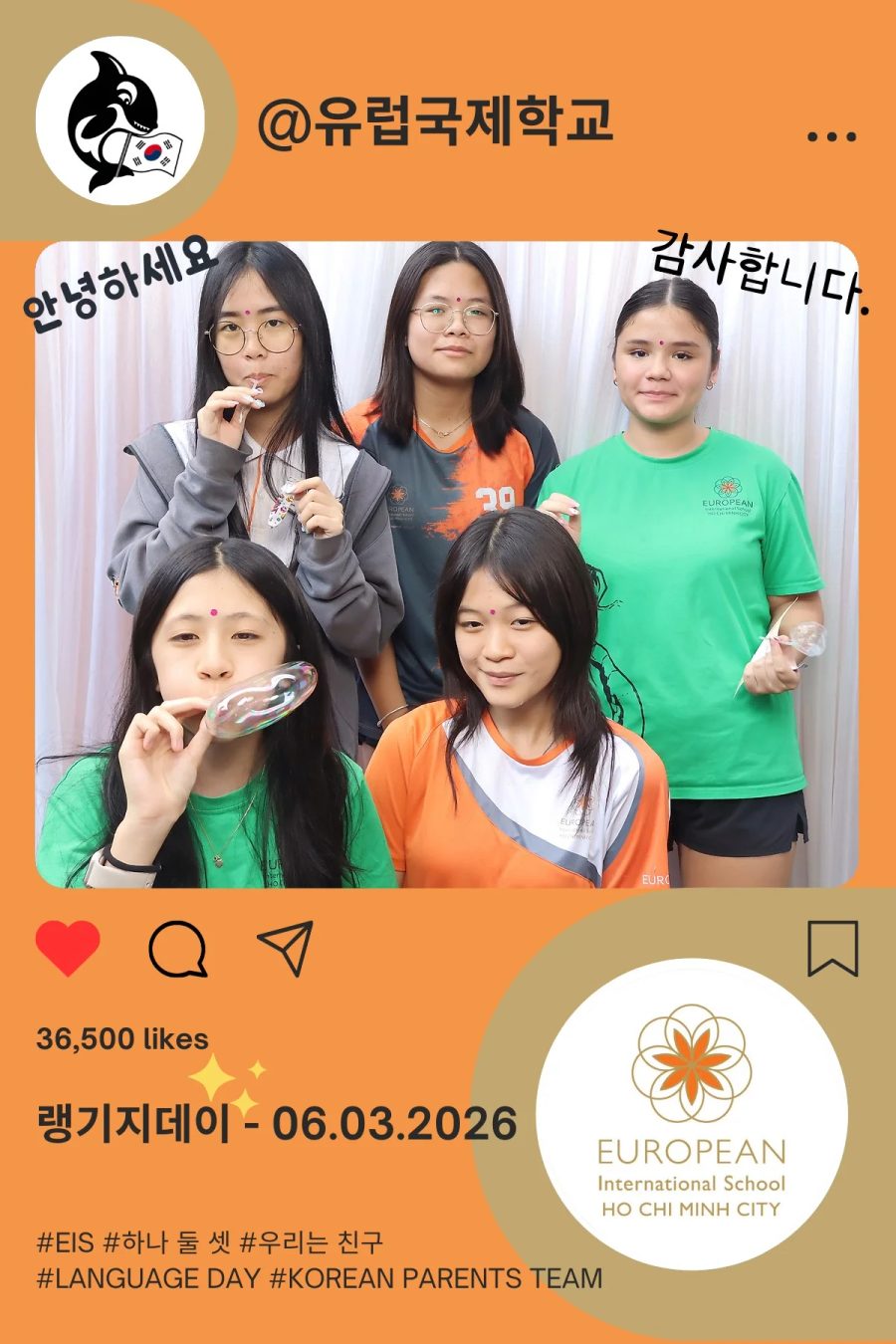 Language Day 2026 at European International School (EIS) in Ho Chi Minh City