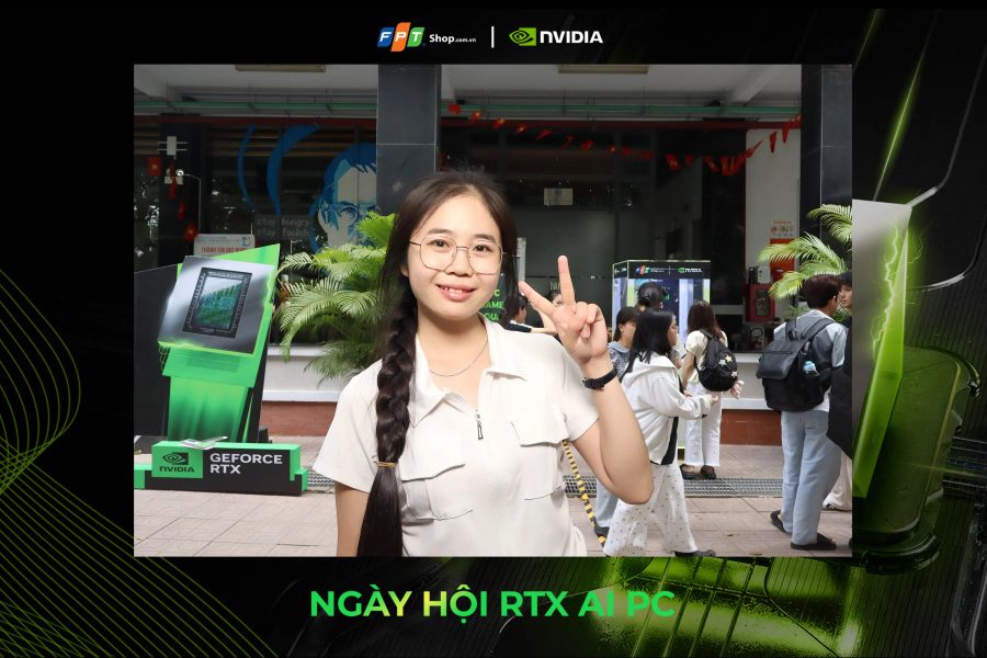 Chupbox Photobooth activity for Nvidia Promotion at University of Economics and Law